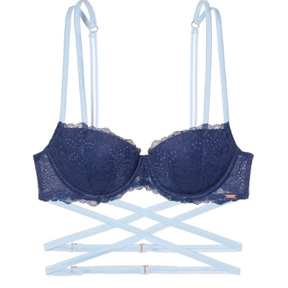 Blue bra